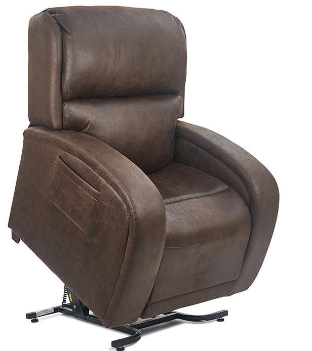 Anaheim deluxe reclining leather senior lift chair for eldelry