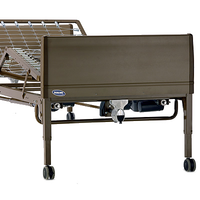 INVACARE FULLY ELECTRIC 3-MOTOR HOSPITAL BED HOUSTON TX MEDICAL MATTRESS HI LO