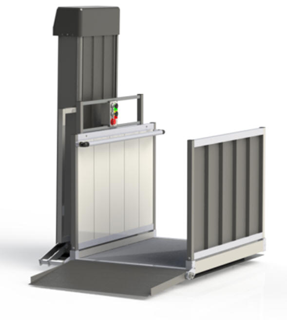 Riverside ez-access aluminum porch platform wheelchair lift