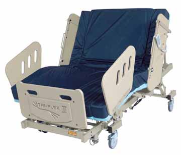 burkebariatric triflex II  bariatric bed houston tx heavy duty large extra wide electric power adjustable medical mattress 3-motor high low fully electric reverse trendellenburg 